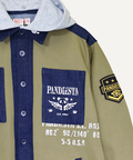 PANDIESTA(パンディエスタ) |SB PANDIESTA デニム 切替 ミリタリー パーカー ジャケット(536950 MENS/WOMENS）