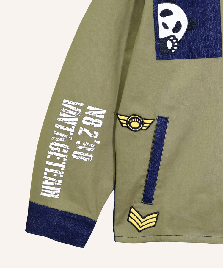 PANDIESTA(パンディエスタ) |SB PANDIESTA デニム 切替 ミリタリー パーカー ジャケット(536950 MENS/WOMENS）