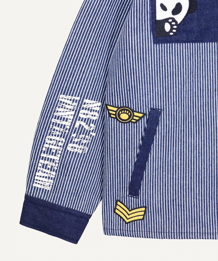 PANDIESTA(パンディエスタ) |SB PANDIESTA デニム 切替 ミリタリー パーカー ジャケット(536950 MENS/WOMENS）