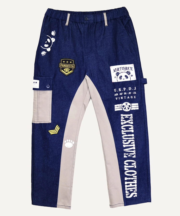 PANDIESTA(パンディエスタ) |SB PANDIESTA デニム 切替 ミリタリー イージーパンツ(536951 MENS/WOMENS）