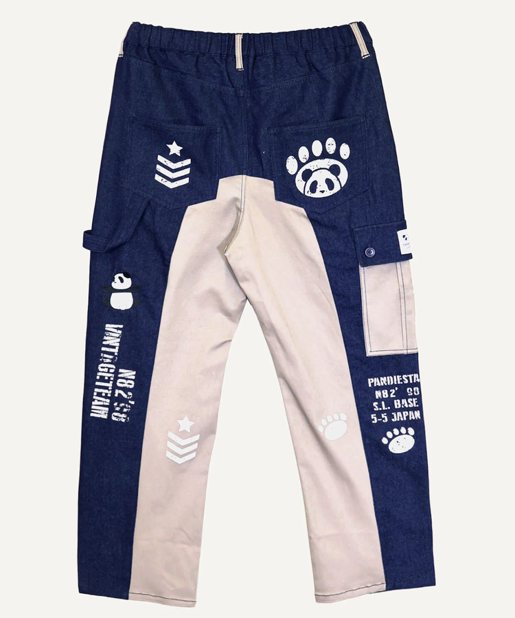 PANDIESTA(パンディエスタ) |SB PANDIESTA デニム 切替 ミリタリー イージーパンツ(536951 MENS/WOMENS）
