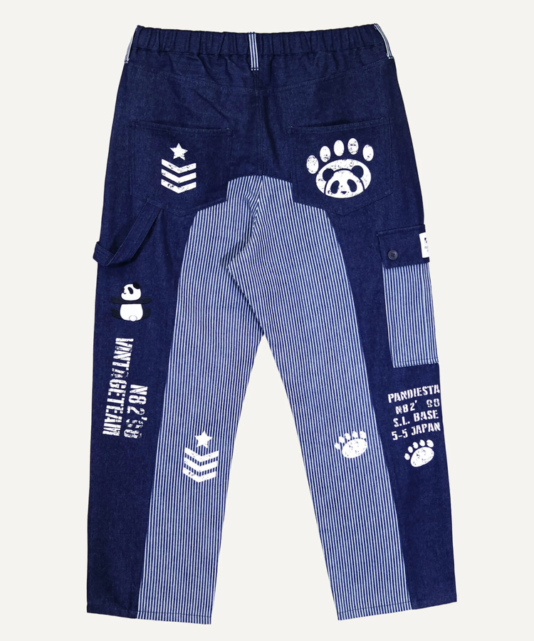 PANDIESTA(パンディエスタ) |SB PANDIESTA デニム 切替 ミリタリー イージーパンツ(536951 MENS/WOMENS）