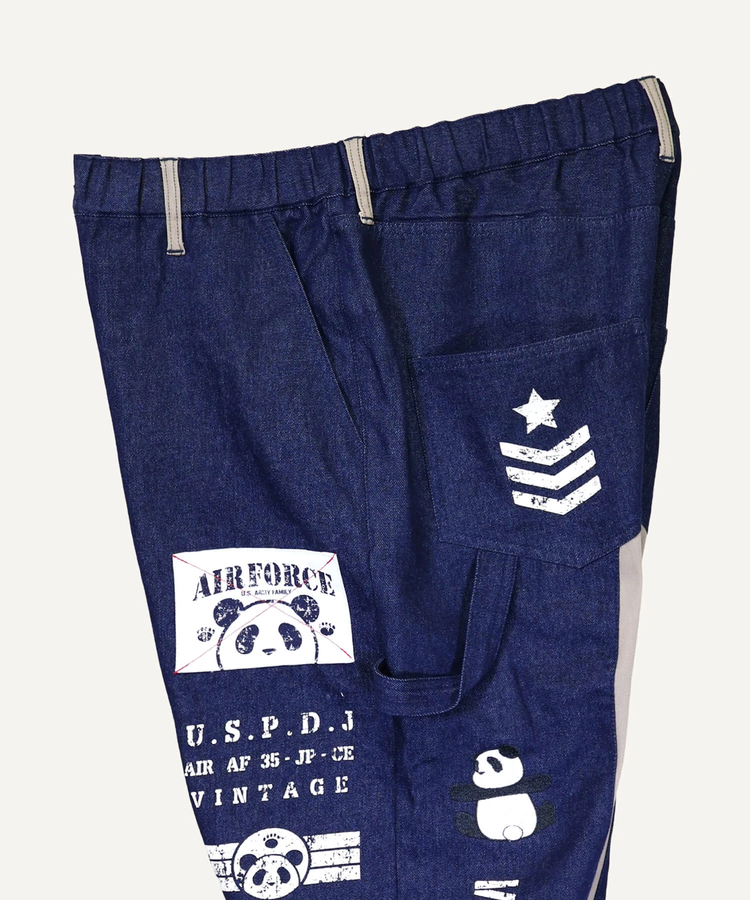 PANDIESTA(パンディエスタ) |SB PANDIESTA デニム 切替 ミリタリー イージーパンツ(536951 MENS/WOMENS）