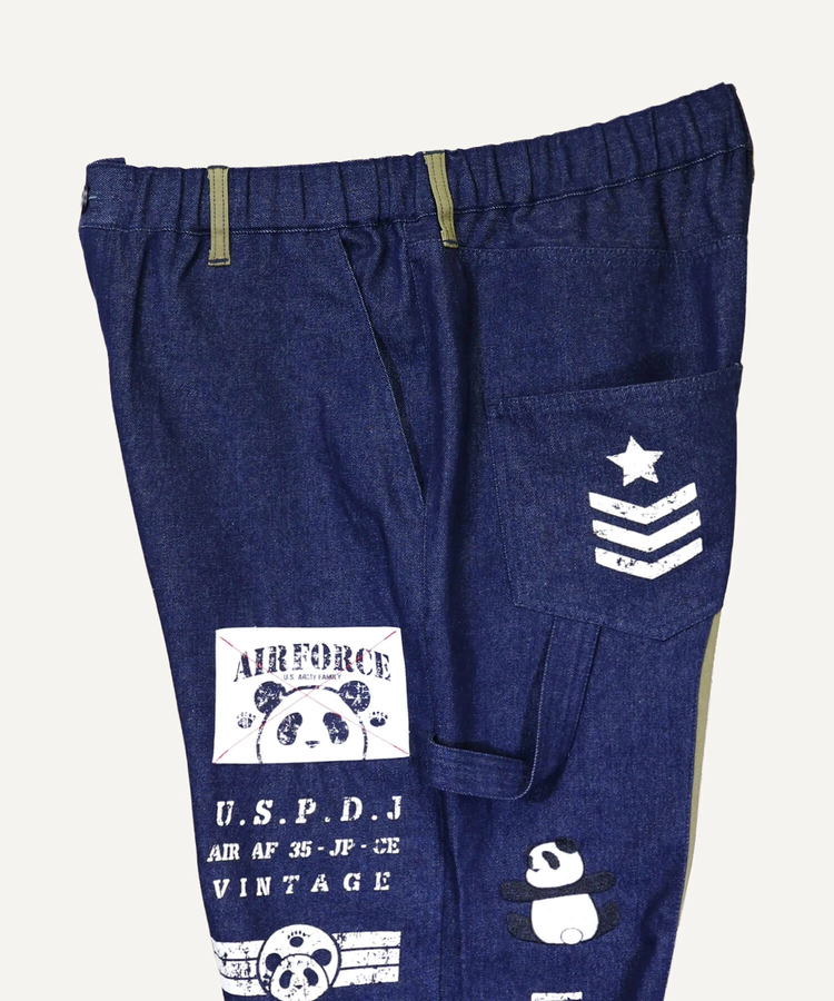 PANDIESTA(パンディエスタ) |SB PANDIESTA デニム 切替 ミリタリー イージーパンツ(536951 MENS/WOMENS）