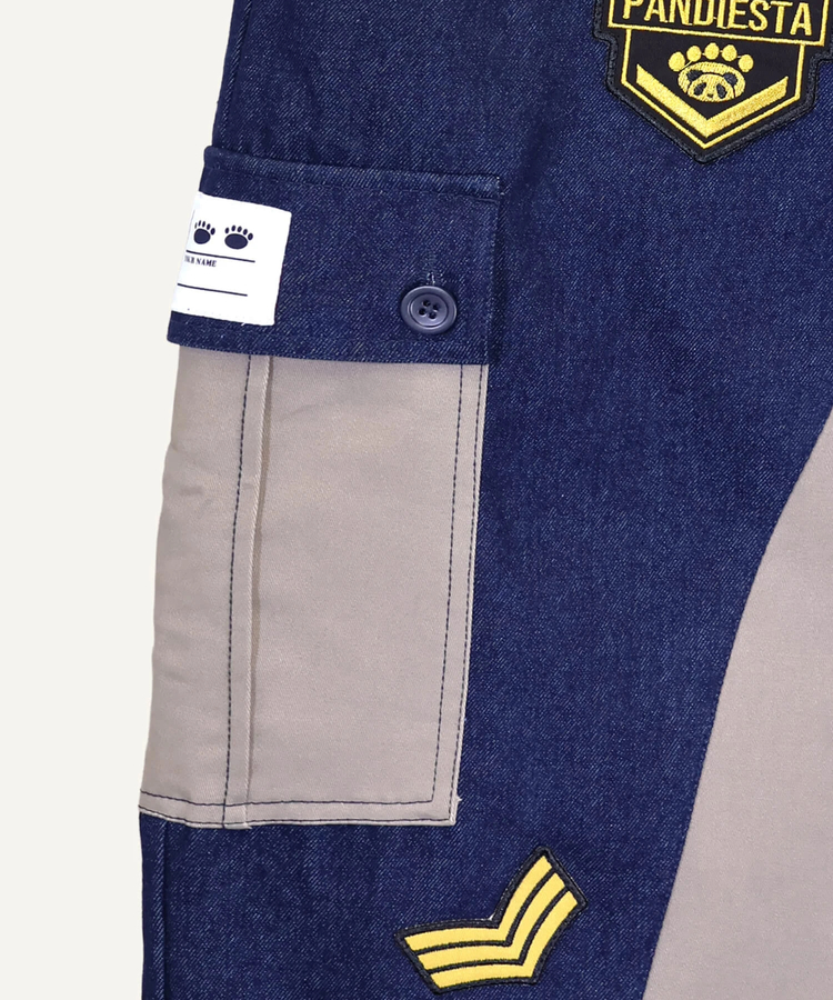 PANDIESTA(パンディエスタ) |SB PANDIESTA デニム 切替 ミリタリー イージーパンツ(536951 MENS/WOMENS）