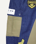 PANDIESTA(パンディエスタ) |SB PANDIESTA デニム 切替 ミリタリー イージーパンツ(536951 MENS/WOMENS）