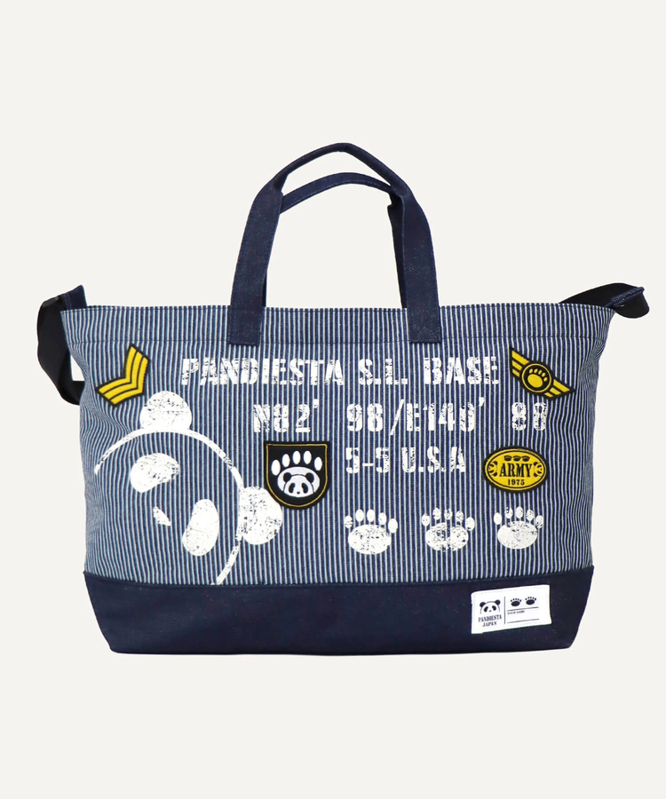 PANDIESTA(パンディエスタ) |SB PANDIESTA デニム 切替 ミリタリー トート＆ショルダー バッグ(536952 MENS/WOMENS）