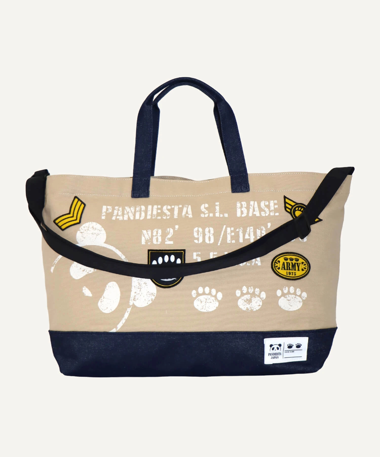 PANDIESTA(パンディエスタ) |SB PANDIESTA デニム 切替 ミリタリー トート＆ショルダー バッグ(536952 MENS/WOMENS）