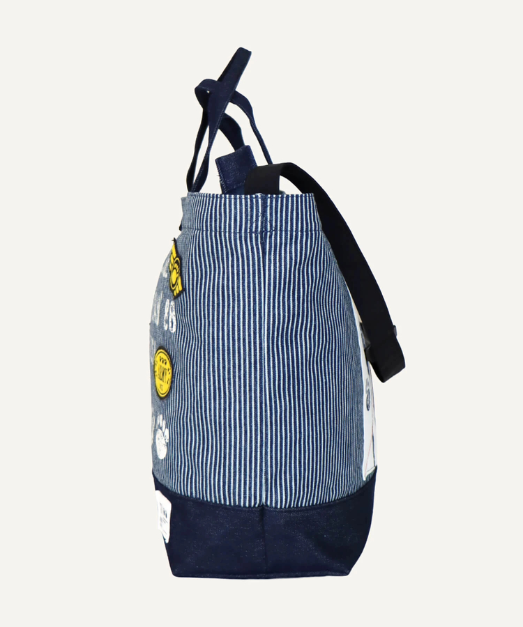 PANDIESTA(パンディエスタ) |SB PANDIESTA デニム 切替 ミリタリー トート＆ショルダー バッグ(536952 MENS/WOMENS）