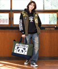 PANDIESTA(パンディエスタ) |SB PANDIESTA デニム 切替 ミリタリー トート＆ショルダー バッグ(536952 MENS/WOMENS）