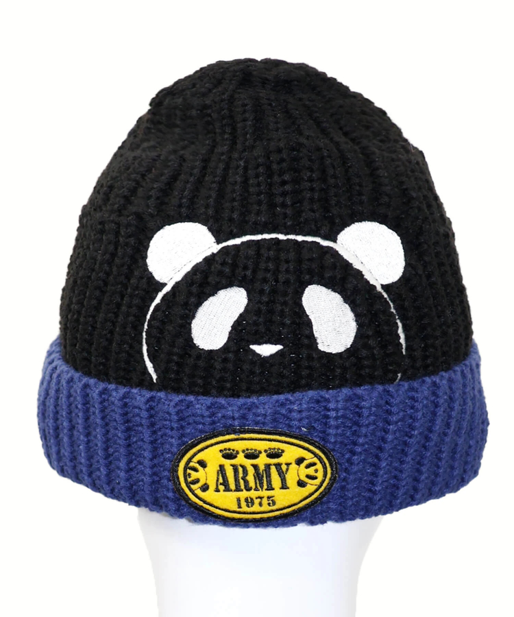 PANDIESTA(パンディエスタ) |SB PANDIESTA 配色切替 ミリタリー 刺繍 ニットキャップ(536953 MENS/WOMENS）