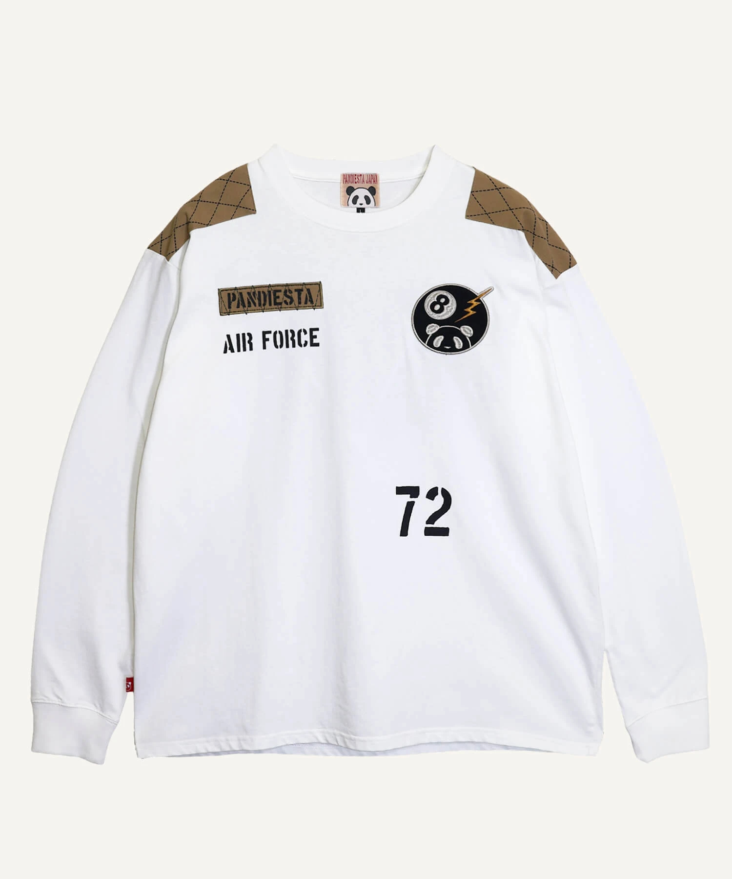SB PANDIESTA エイトボール パンダ ミリタリー L/STee(536955 MENS