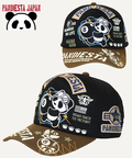 PANDIESTA(パンディエスタ) |SB PANDIESTA エイトボール パンダ ミリタリー カーブバイザー キャップ(536958 MENS/WOMENS）