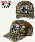PANDIESTA(パンディエスタ) |SB PANDIESTA エイトボール パンダ ミリタリー カーブバイザー キャップ(536958 MENS/WOMENS）