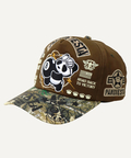 PANDIESTA(パンディエスタ) |SB PANDIESTA エイトボール パンダ ミリタリー カーブバイザー キャップ(536958 MENS/WOMENS）