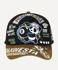 PANDIESTA(パンディエスタ) |SB PANDIESTA エイトボール パンダ ミリタリー カーブバイザー キャップ(536958 MENS/WOMENS）