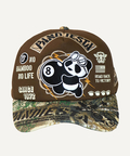 PANDIESTA(パンディエスタ) |SB PANDIESTA エイトボール パンダ ミリタリー カーブバイザー キャップ(536958 MENS/WOMENS）