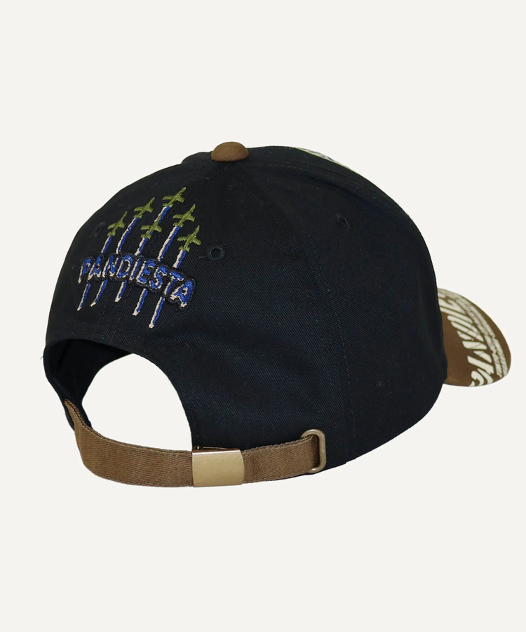 PANDIESTA(パンディエスタ) |SB PANDIESTA エイトボール パンダ ミリタリー カーブバイザー キャップ(536958 MENS/WOMENS）