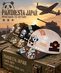 PANDIESTA(パンディエスタ) |SB PANDIESTA エイトボール パンダ ミリタリー カーブバイザー キャップ(536958 MENS/WOMENS）