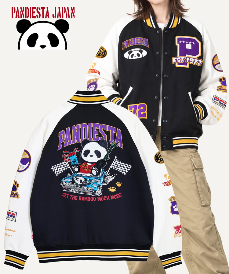 PANDIESTA(パンディエスタ) |SB PANDIESTA ホットロッド パンダ スタジアム ジャケット(536857 MENS/WOMENS）