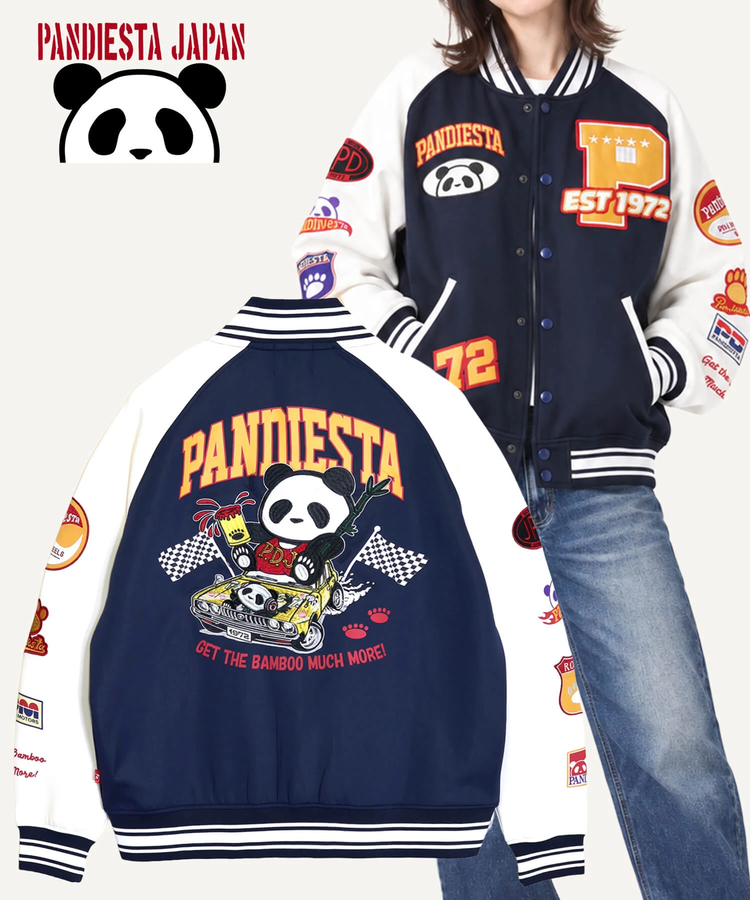 PANDIESTA(パンディエスタ) |SB PANDIESTA ホットロッド パンダ スタジアム ジャケット(536857 MENS/WOMENS）