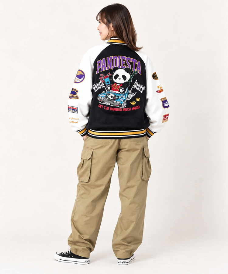 PANDIESTA(パンディエスタ) |SB PANDIESTA ホットロッド パンダ スタジアム ジャケット(536857 MENS/WOMENS）