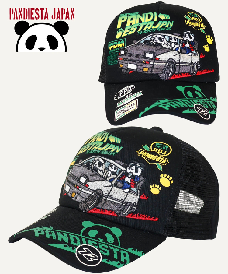 PANDIESTA(パンディエスタ) |SB PANDIESTA ハコノリ パンダ サイドメッシュ キャップ(536959 MENS/WOMENS）