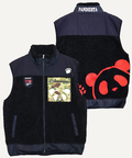 PANDIESTA(パンディエスタ) |SB PANDIESTA カモフラパンダ ボアフリース ベスト(536212 MENS/WOMENS）