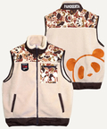PANDIESTA(パンディエスタ) |SB PANDIESTA カモフラパンダ ボアフリース ベスト(536212 MENS/WOMENS）
