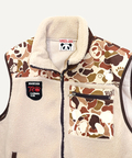 PANDIESTA(パンディエスタ) |SB PANDIESTA カモフラパンダ ボアフリース ベスト(536212 MENS/WOMENS）