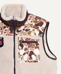 PANDIESTA(パンディエスタ) |SB PANDIESTA カモフラパンダ ボアフリース ベスト(536212 MENS/WOMENS）