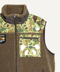 PANDIESTA(パンディエスタ) |SB PANDIESTA カモフラパンダ ボアフリース ベスト(536212 MENS/WOMENS）