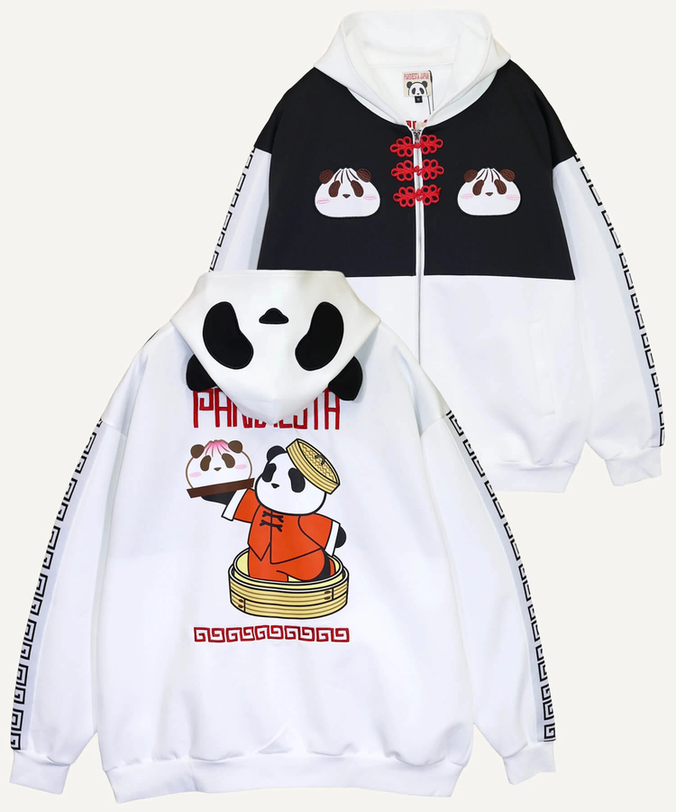 PANDIESTA(パンディエスタ) |SB PANDIESTA 熊猫飯店 桃まんパンダ なりきりパーカー(536102 MENS/WOMENS）