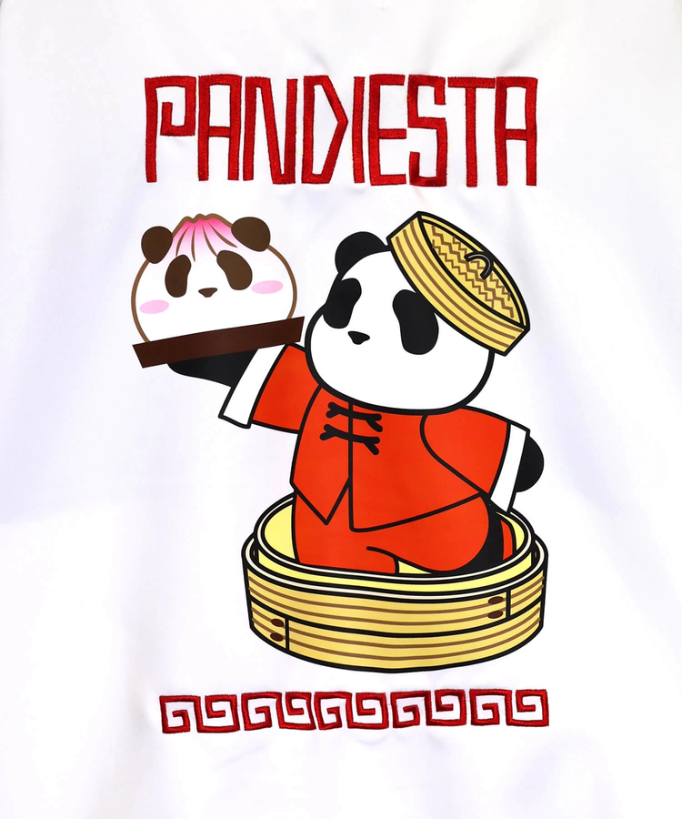 PANDIESTA(パンディエスタ) |SB PANDIESTA 熊猫飯店 桃まんパンダ なりきりパーカー(536102 MENS/WOMENS）