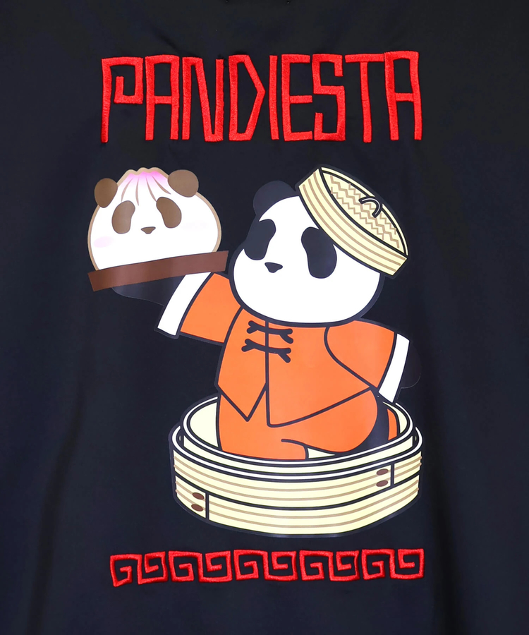 PANDIESTA(パンディエスタ) |SB PANDIESTA 熊猫飯店 桃まんパンダ なりきりパーカー(536102 MENS/WOMENS）