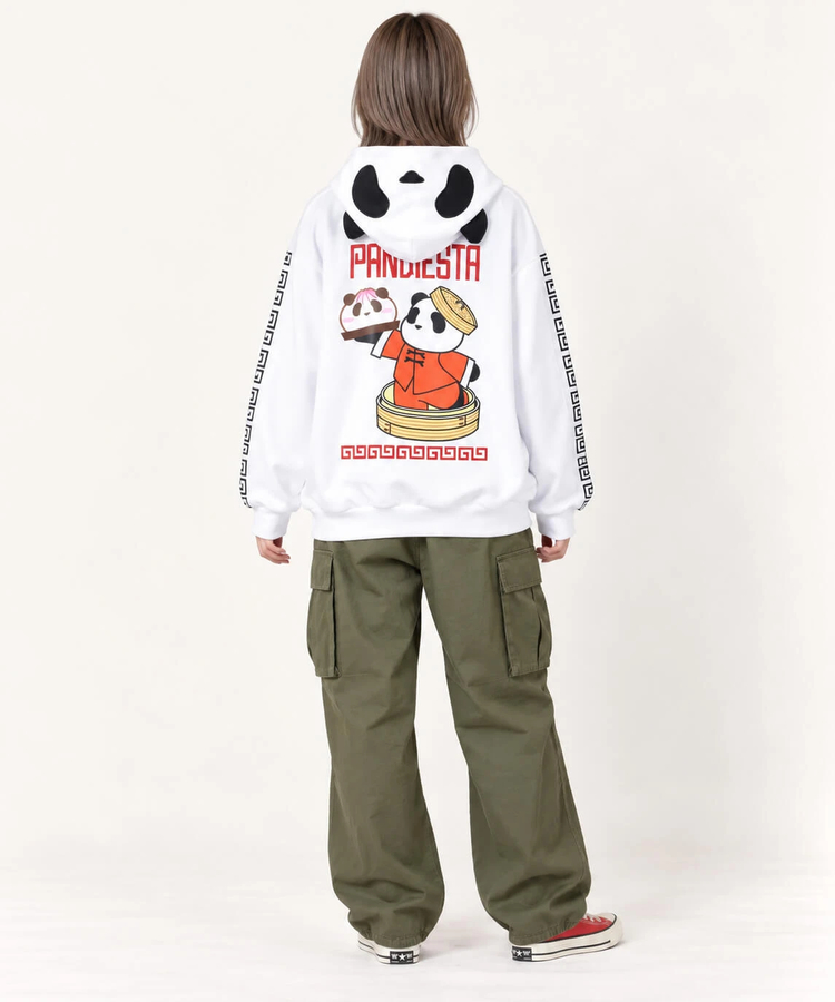 PANDIESTA(パンディエスタ) |SB PANDIESTA 熊猫飯店 桃まんパンダ なりきりパーカー(536102 MENS/WOMENS）