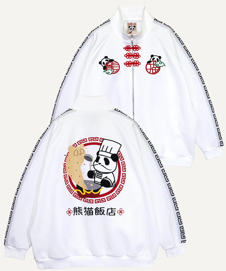 PANDIESTA(パンディエスタ) |SB PANDIESTA 熊猫飯店 パラパラパンダ チャーハン トラックジャケット(536103 MENS/WOMENS）