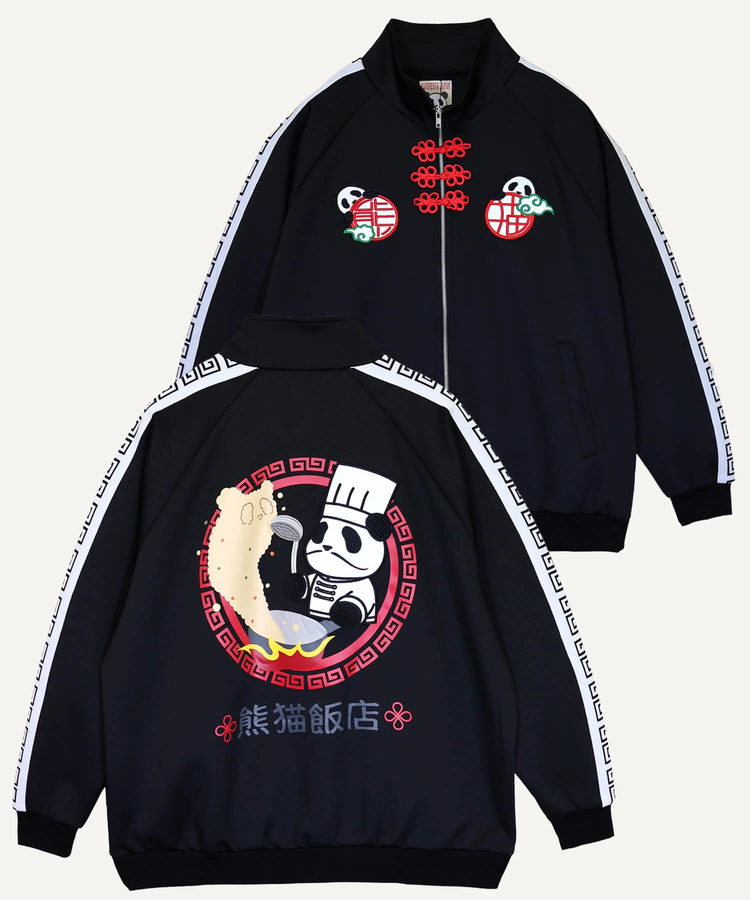PANDIESTA(パンディエスタ) |SB PANDIESTA 熊猫飯店 パラパラパンダ チャーハン トラックジャケット(536103 MENS/WOMENS）