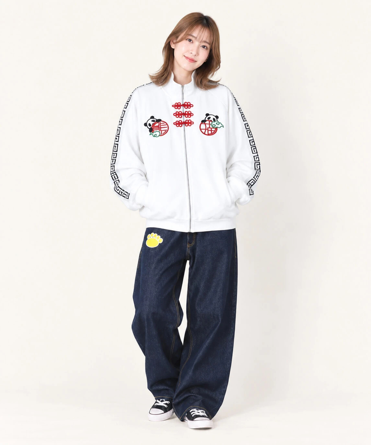 PANDIESTA(パンディエスタ) |SB PANDIESTA 熊猫飯店 パラパラパンダ チャーハン トラックジャケット(536103 MENS/WOMENS）