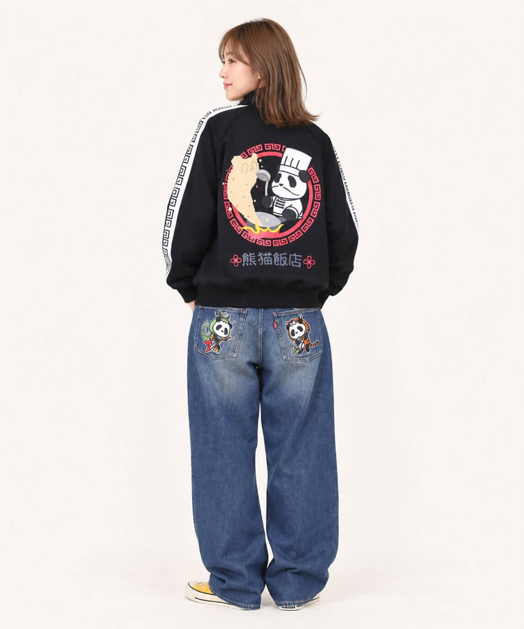 PANDIESTA(パンディエスタ) |SB PANDIESTA 熊猫飯店 パラパラパンダ チャーハン トラックジャケット(536103 MENS/WOMENS）