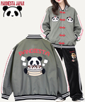 PANDIESTA(パンディエスタ) |SB PANDIESTA 熊猫飯店 小籠包パンダ シャカシャカ シャーリング ブルゾン(536101 MENS/WOMENS）