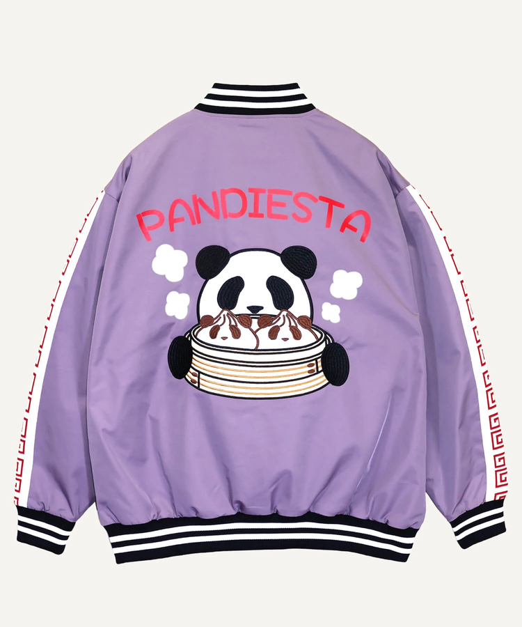 PANDIESTA(パンディエスタ) |SB PANDIESTA 熊猫飯店 小籠包パンダ シャカシャカ シャーリング ブルゾン(536101 MENS/WOMENS）