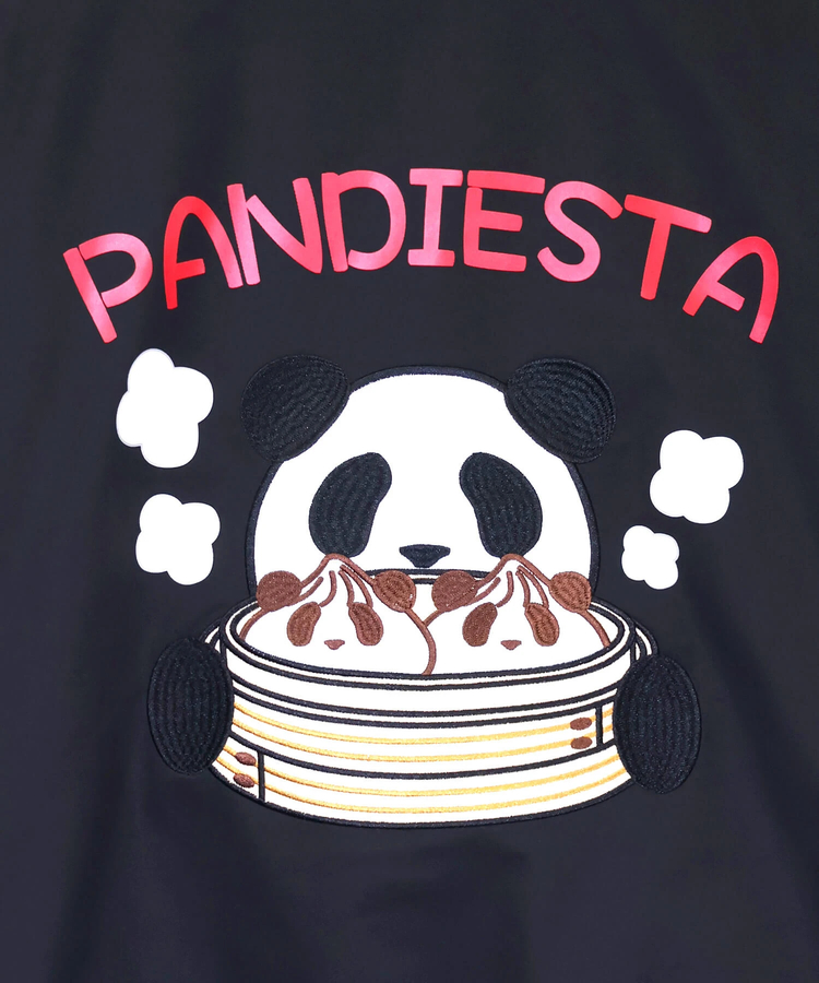 PANDIESTA(パンディエスタ) |SB PANDIESTA 熊猫飯店 小籠包パンダ シャカシャカ シャーリング ブルゾン(536101 MENS/WOMENS）