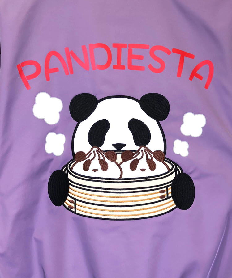 PANDIESTA(パンディエスタ) |SB PANDIESTA 熊猫飯店 小籠包パンダ シャカシャカ シャーリング ブルゾン(536101 MENS/WOMENS）