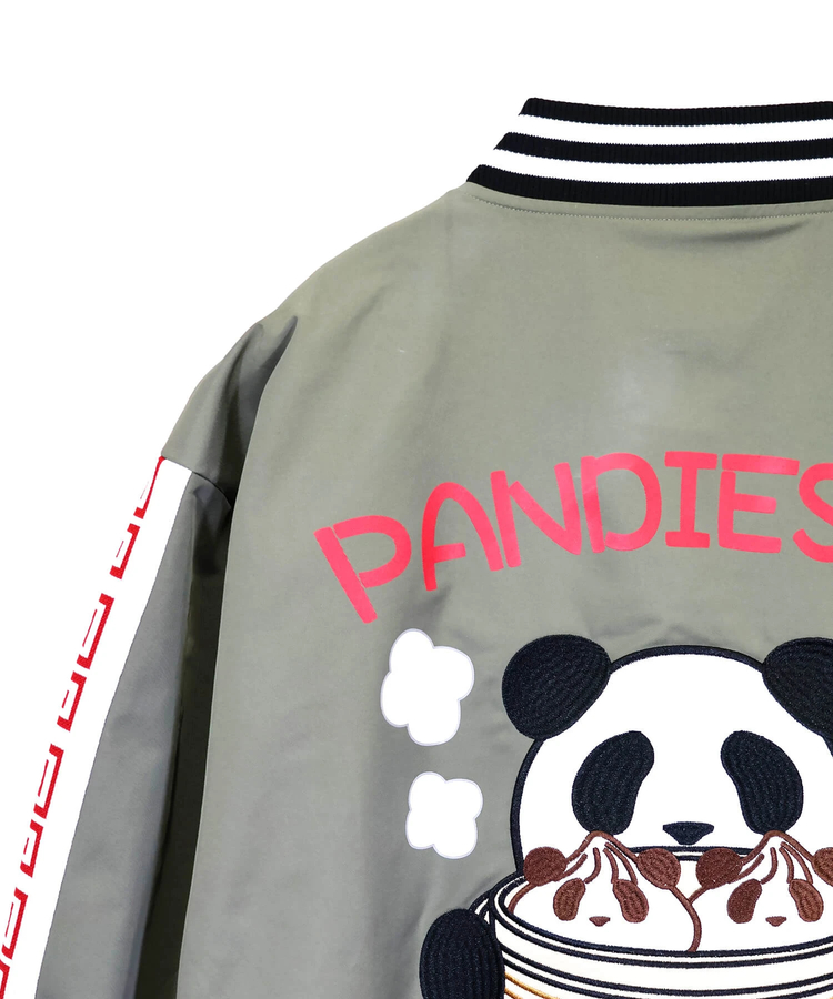 PANDIESTA(パンディエスタ) |SB PANDIESTA 熊猫飯店 小籠包パンダ シャカシャカ シャーリング ブルゾン(536101 MENS/WOMENS）