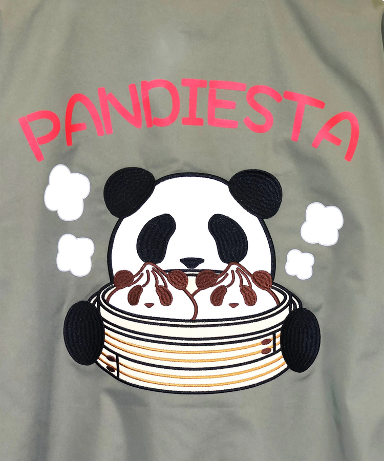 PANDIESTA(パンディエスタ) |SB PANDIESTA 熊猫飯店 小籠包パンダ シャカシャカ シャーリング ブルゾン(536101 MENS/WOMENS）
