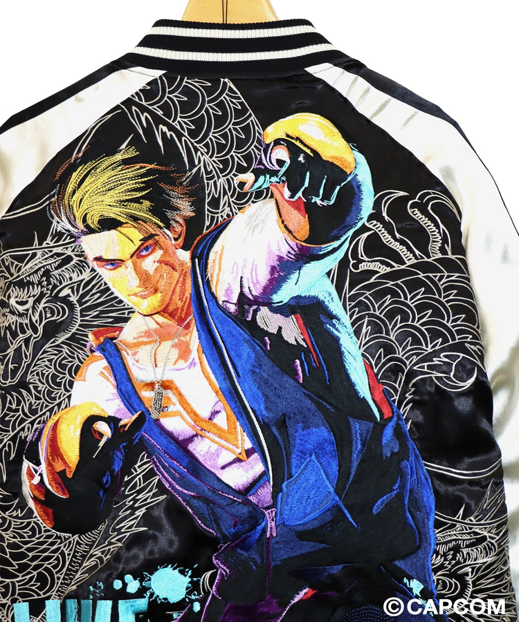 PANDIESTA(パンディエスタ) |SB STREET FIGHTER6 錦nishiki LUKE リバーシブル スカジャン(575350 MENS)