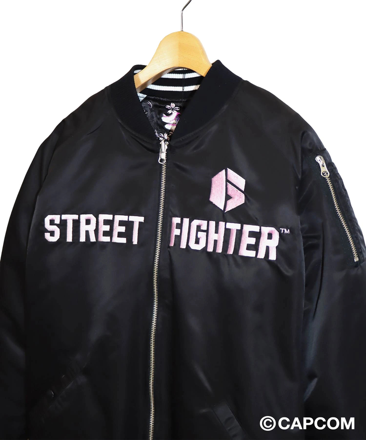 PANDIESTA(パンディエスタ) |SB STREET FIGHTER6 錦nishiki JURI リバーシブル スカジャン(575351 MENS)