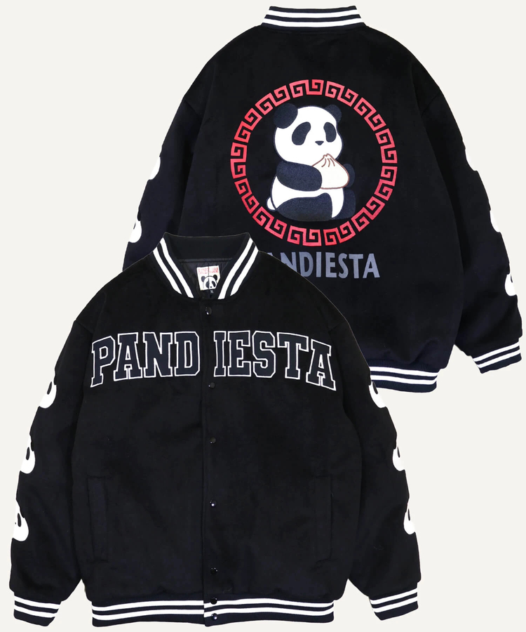 PANDIESTA(パンディエスタ) |SB PANDIESTA 熊猫飯店 ほかほかパンダ 肉まん スタジアム ジャンパー(536100 MENS/WOMENS）