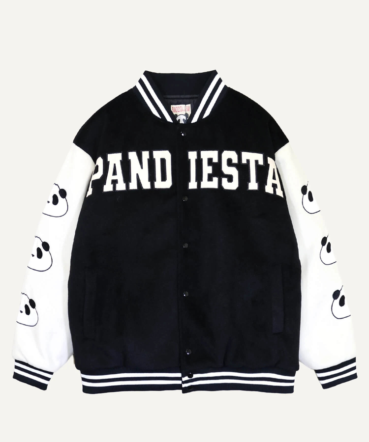 PANDIESTA(パンディエスタ) |SB PANDIESTA 熊猫飯店 ほかほかパンダ 肉まん スタジアム ジャンパー(536100 MENS/WOMENS）